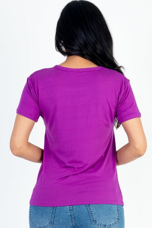 Women's Soft Jersey Short Sleeve T-Shirt | Stretch Tee