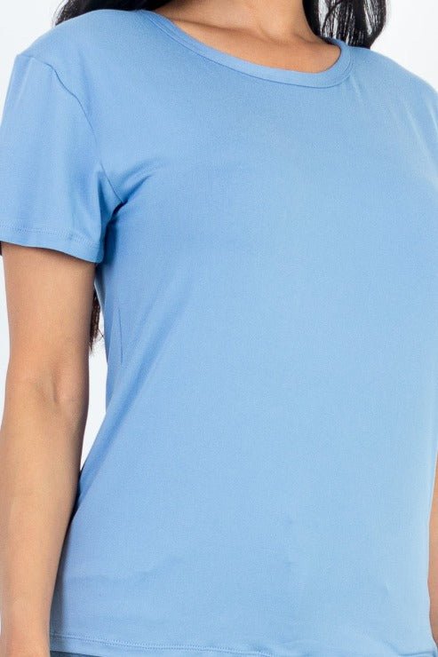 Women's Soft Jersey Short Sleeve T-Shirt | Stretch Tee