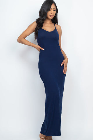 Racer Back Maxi Dress