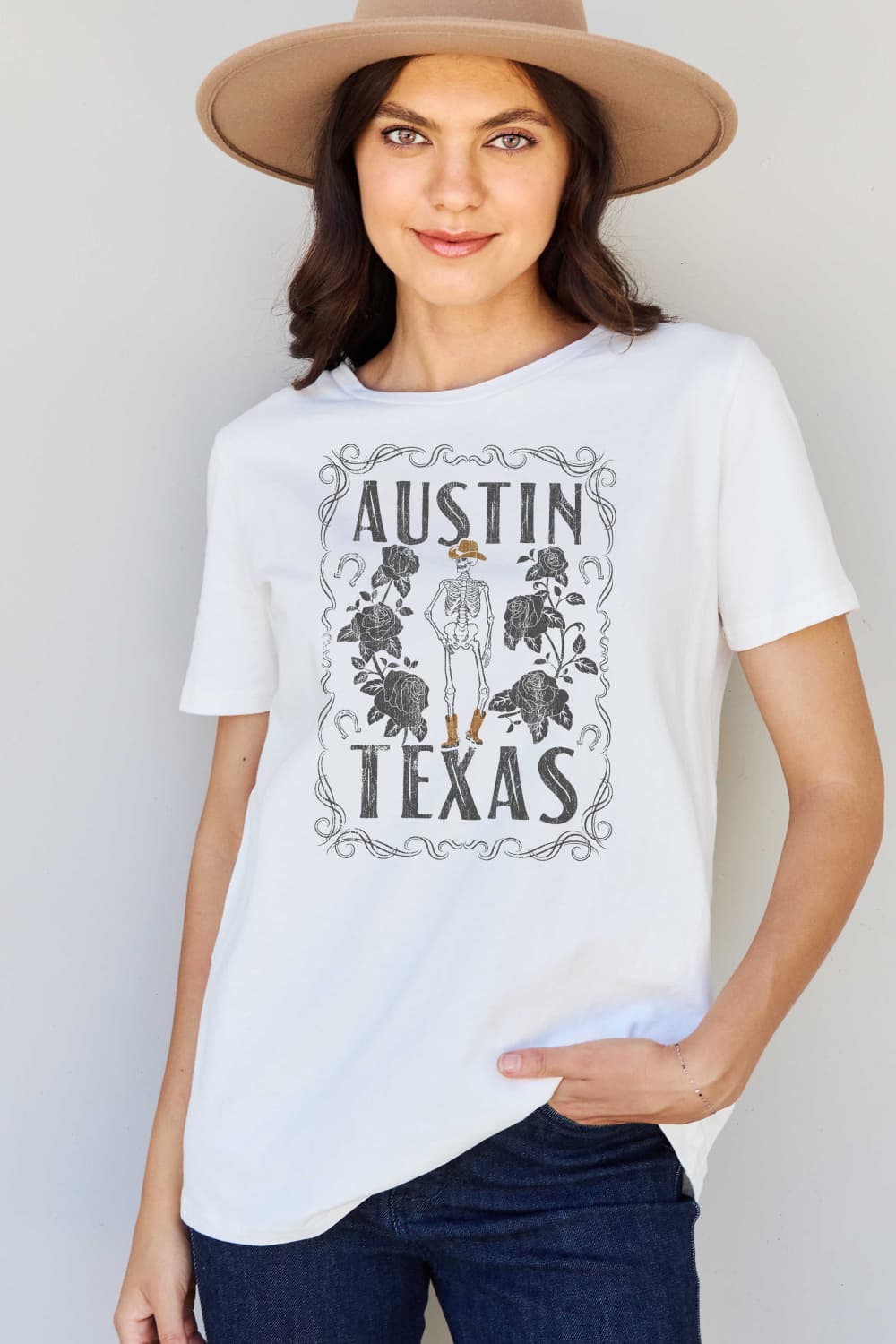 AUSTIN TEXAS Graphic Cotton T-Shirt