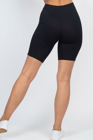 Bike Shorts | Soft High-Stretch Jersey | 18" Length