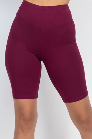 Bike Shorts | Soft High-Stretch Jersey | 18" Length
