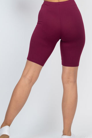 Bike Shorts | Soft High-Stretch Jersey | 18" Length