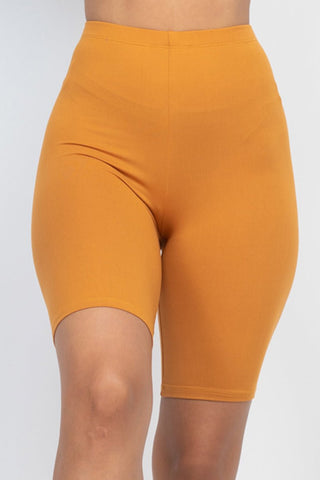 Bike Shorts | Soft High-Stretch Jersey | 18" Length