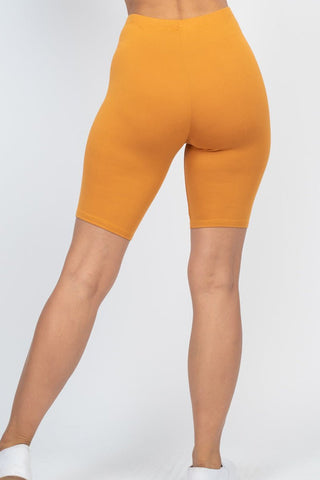 Bike Shorts | Soft High-Stretch Jersey | 18" Length