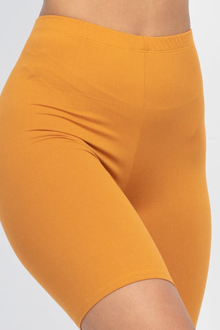 Bike Shorts | Soft High-Stretch Jersey | 18" Length