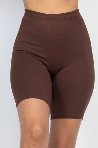 Bike Shorts | Soft High-Stretch Jersey | 18" Length