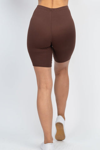 Bike Shorts | Soft High-Stretch Jersey | 18" Length