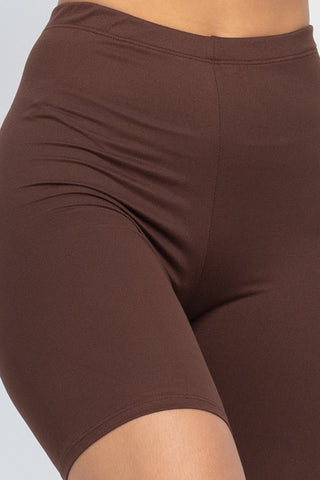 Bike Shorts | Soft High-Stretch Jersey | 18" Length