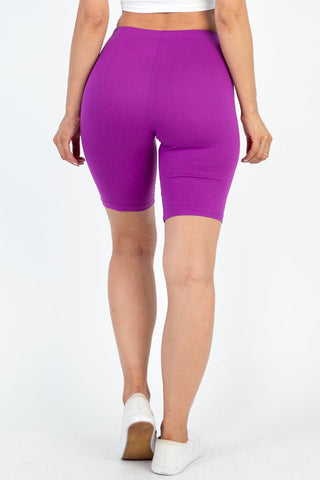 Bike Shorts | Soft High-Stretch Jersey | 18" Length