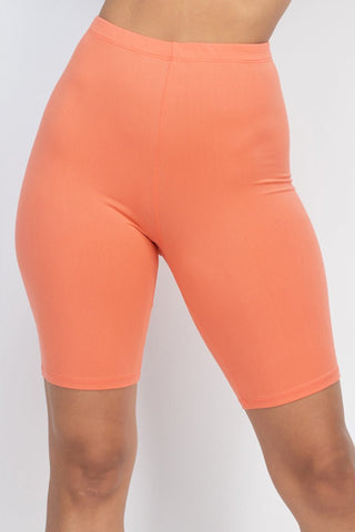 Bike Shorts | Soft High-Stretch Jersey | 18" Length