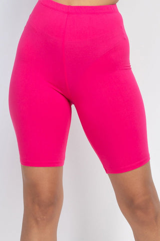 Bike Shorts | Soft High-Stretch Jersey | 18" Length