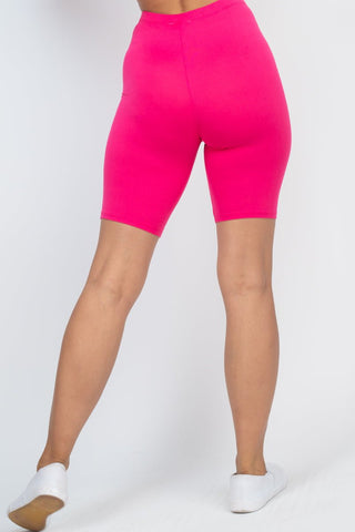 Bike Shorts | Soft High-Stretch Jersey | 18" Length