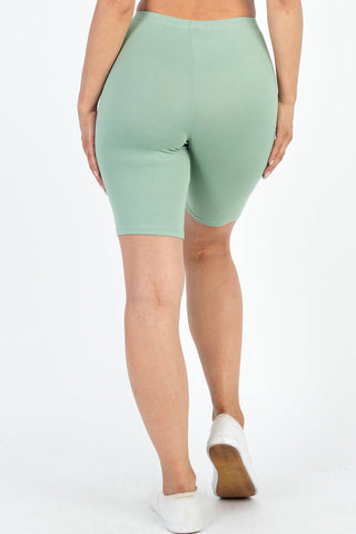 Bike Shorts | Soft High-Stretch Jersey | 18" Length