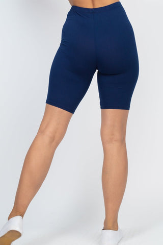 Bike Shorts | Soft High-Stretch Jersey | 18" Length