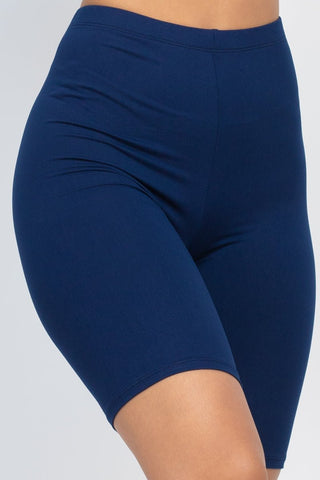 Bike Shorts | Soft High-Stretch Jersey | 18" Length