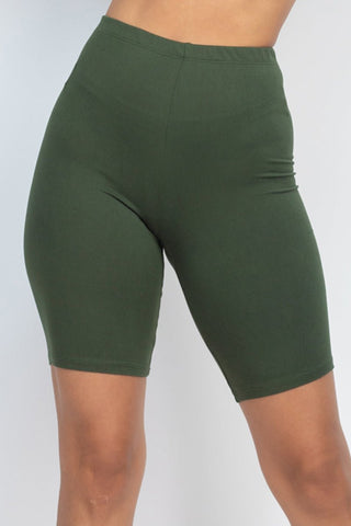Bike Shorts | Soft High-Stretch Jersey | 18" Length