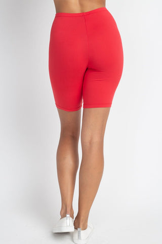 Bike Shorts | Soft High-Stretch Jersey | 18" Length