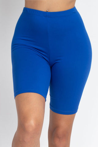 Bike Shorts | Soft High-Stretch Jersey | 18" Length