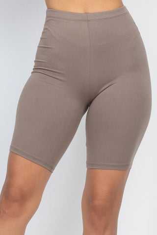 Bike Shorts | Soft High-Stretch Jersey | 18" Length