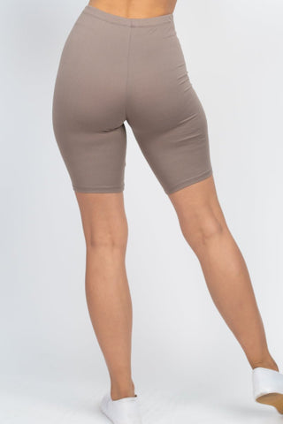 Bike Shorts | Soft High-Stretch Jersey | 18" Length