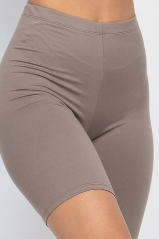 Bike Shorts | Soft High-Stretch Jersey | 18" Length