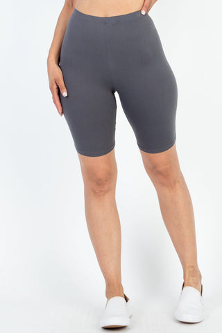Bike Shorts | Soft High-Stretch Jersey | 18" Length