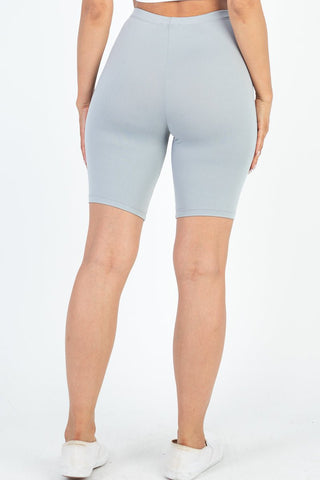 Bike Shorts | Soft High-Stretch Jersey | 18" Length