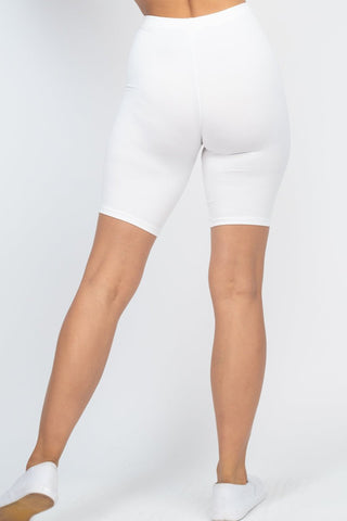 Bike Shorts | Soft High-Stretch Jersey | 18" Length
