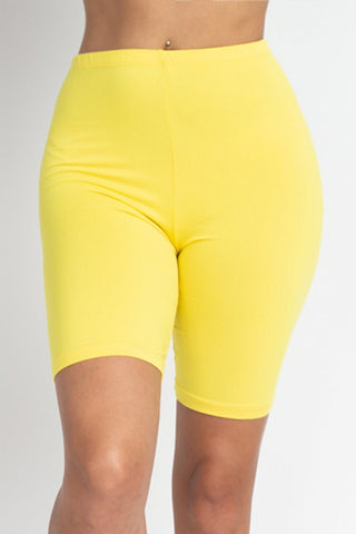 Bike Shorts | Soft High-Stretch Jersey | 18" Length