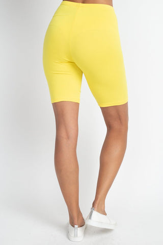 Bike Shorts | Soft High-Stretch Jersey | 18" Length
