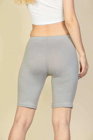 Bike Shorts | Soft High-Stretch Jersey | 18" Length