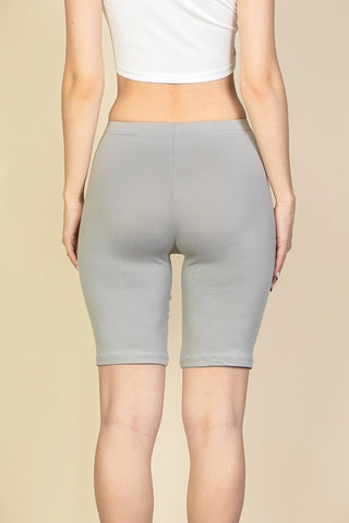 Bike Shorts | Soft High-Stretch Jersey | 18" Length