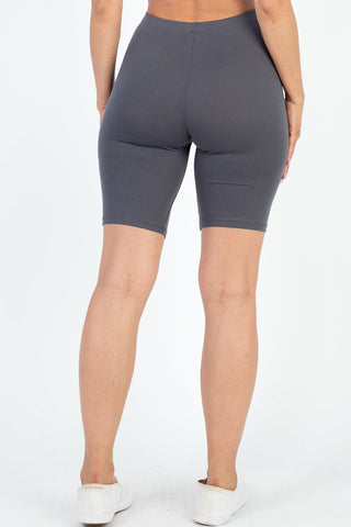 Bike Shorts | Soft High-Stretch Jersey | 18" Length