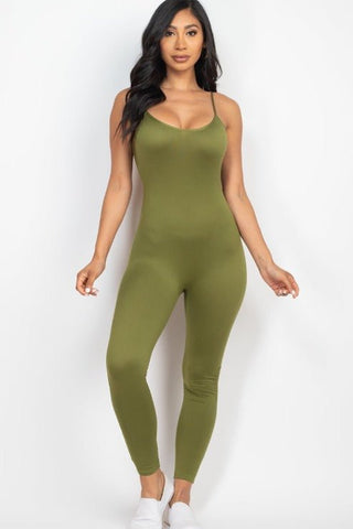 Bodycon Cami Jumpsuit | One-Piece Loungewear