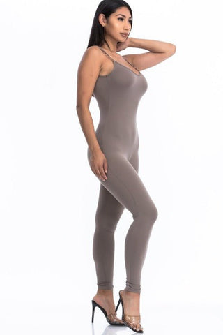 Bodycon Cami Jumpsuit | One-Piece Loungewear
