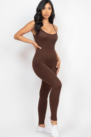 Bodycon Cami Jumpsuit | One-Piece Loungewear