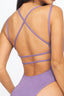 Crisscross Back Sexy Bodysuit Top