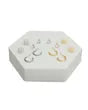 Dozen Stainless MK Stud Hoop Sets-Stainless/ Gold