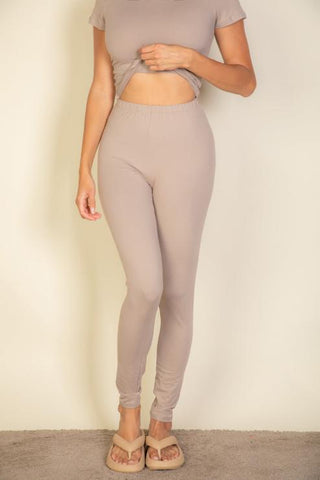 Essential High-Stretch Leggings | Versatile Everyday Wear