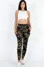 French Terry Camo Print Joggers