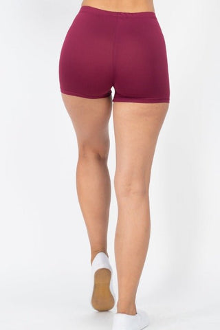 High-Stretch Solid Shorts | Versatile Activewear