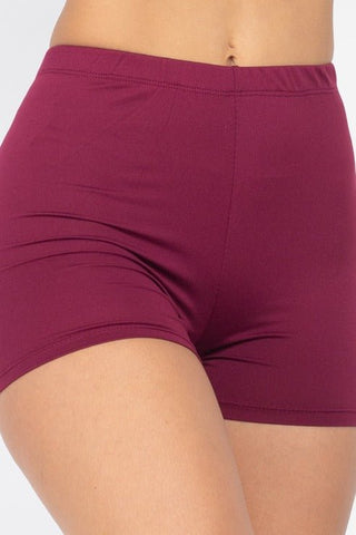 High-Stretch Solid Shorts | Versatile Activewear