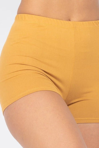 High-Stretch Solid Shorts | Versatile Activewear