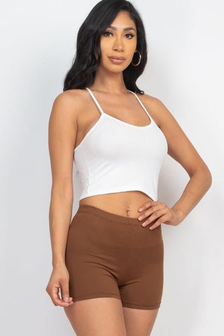 High-Stretch Solid Shorts | Versatile Activewear