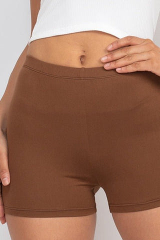 High-Stretch Solid Shorts | Versatile Activewear