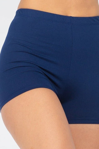 High-Stretch Solid Shorts | Versatile Activewear
