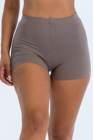 High-Stretch Solid Shorts | Versatile Activewear