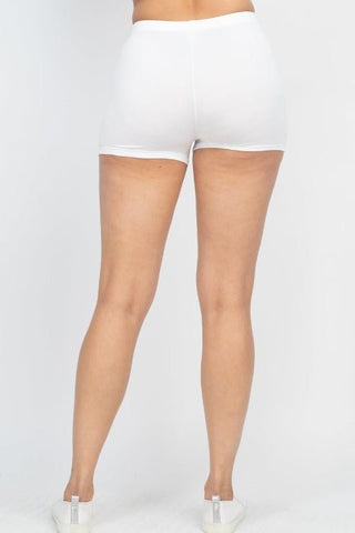High-Stretch Solid Shorts | Versatile Activewear