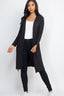 Long Belted Cardigan